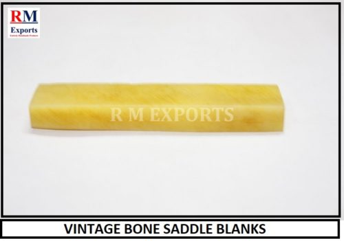Vintage Bone Saddle Blanks