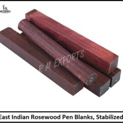 East Indian Rosewood Pen Blanks