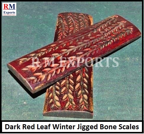 Winter Leaf Jigged Scales