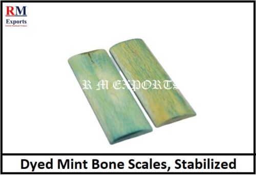 Mint Bone Knife Scale