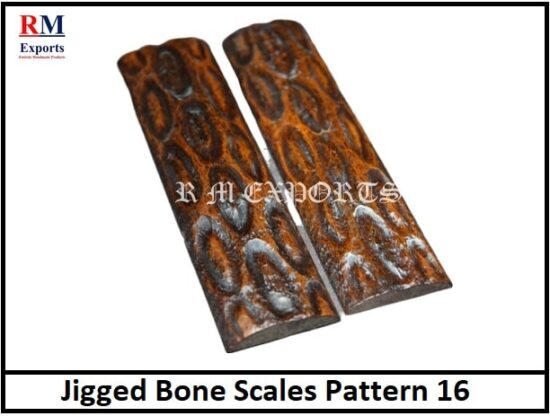 Jigged Bone Scales Pattern 16