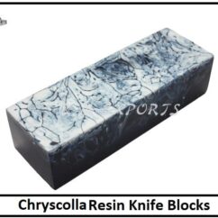 Chrysocolla Resin Knife Blocks