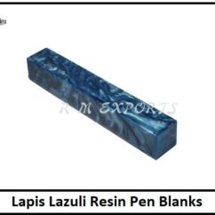 Lapis Lazuli Resin Blanks