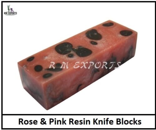 Rose Pink Resin Blocks