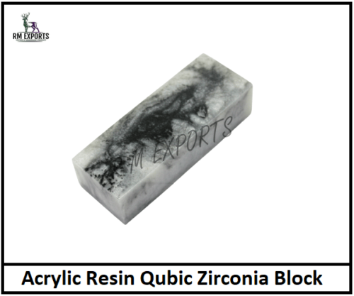 Qubic Zirconia Resin Blocks