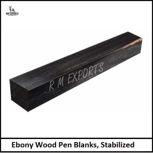 East Indian Ebony Pen Blanks