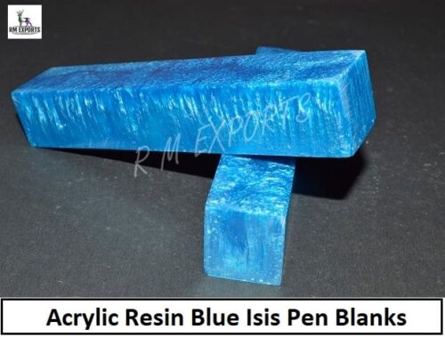 Blue Isis Resin Pen Blanks