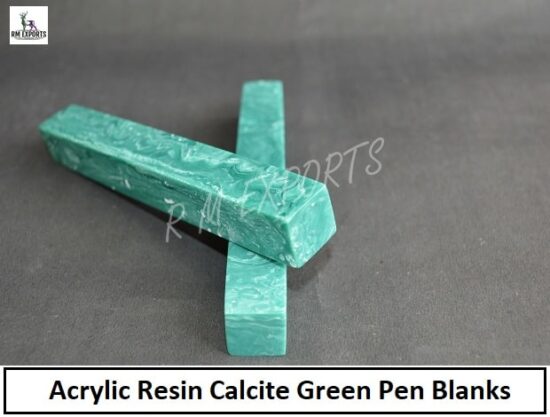 Acrylic Resin Calcite Green Pen Blanks
