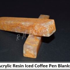 Acrylic Resin Iced Coffee Pen Blanks