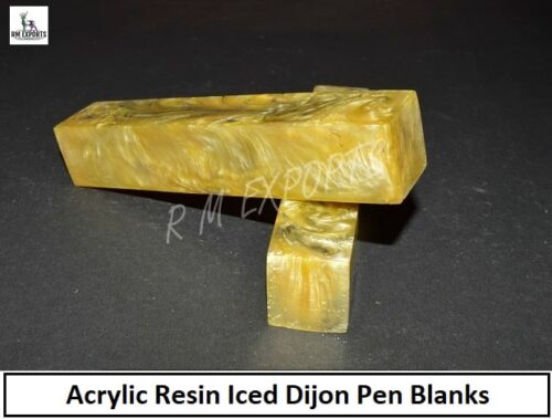 Acrylic Resin Iced Dijon Pen Blanks
